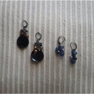 Earrings, Bracelets, Necklace, Headbands, Mood Ring, Estee Lauder Makeup Bag